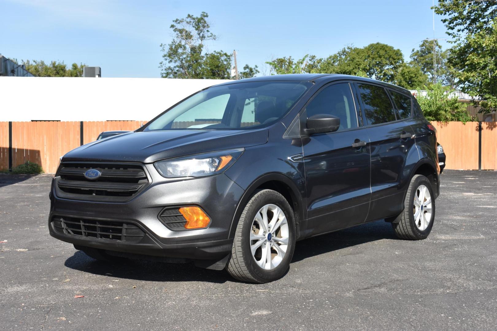 2018 Ford Escape S FWD (1FMCU0F77JU) with an 2.5L L4 DOHC 16V engine, 6A transmission, located at 420 E. Kingsbury St., Seguin, TX, 78155, (830) 401-0495, 29.581060, -97.961647 - Photo#2