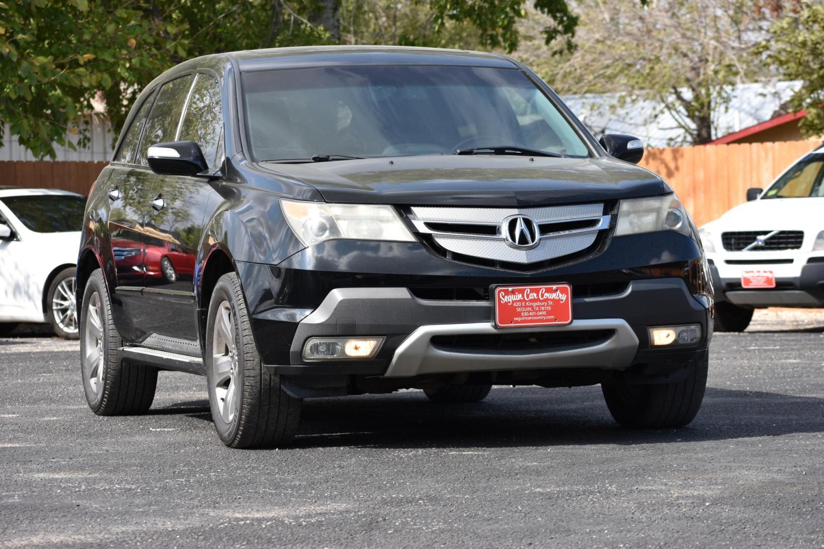 2009 BLACK Acura MDX Sport Package (2HNYD28799H) with an 3.5L V6 SOHC 24V engine, 5-Speed Automatic transmission, located at 420 E. Kingsbury St., Seguin, TX, 78155, (830) 401-0495, 29.581060, -97.961647 - Photo#0