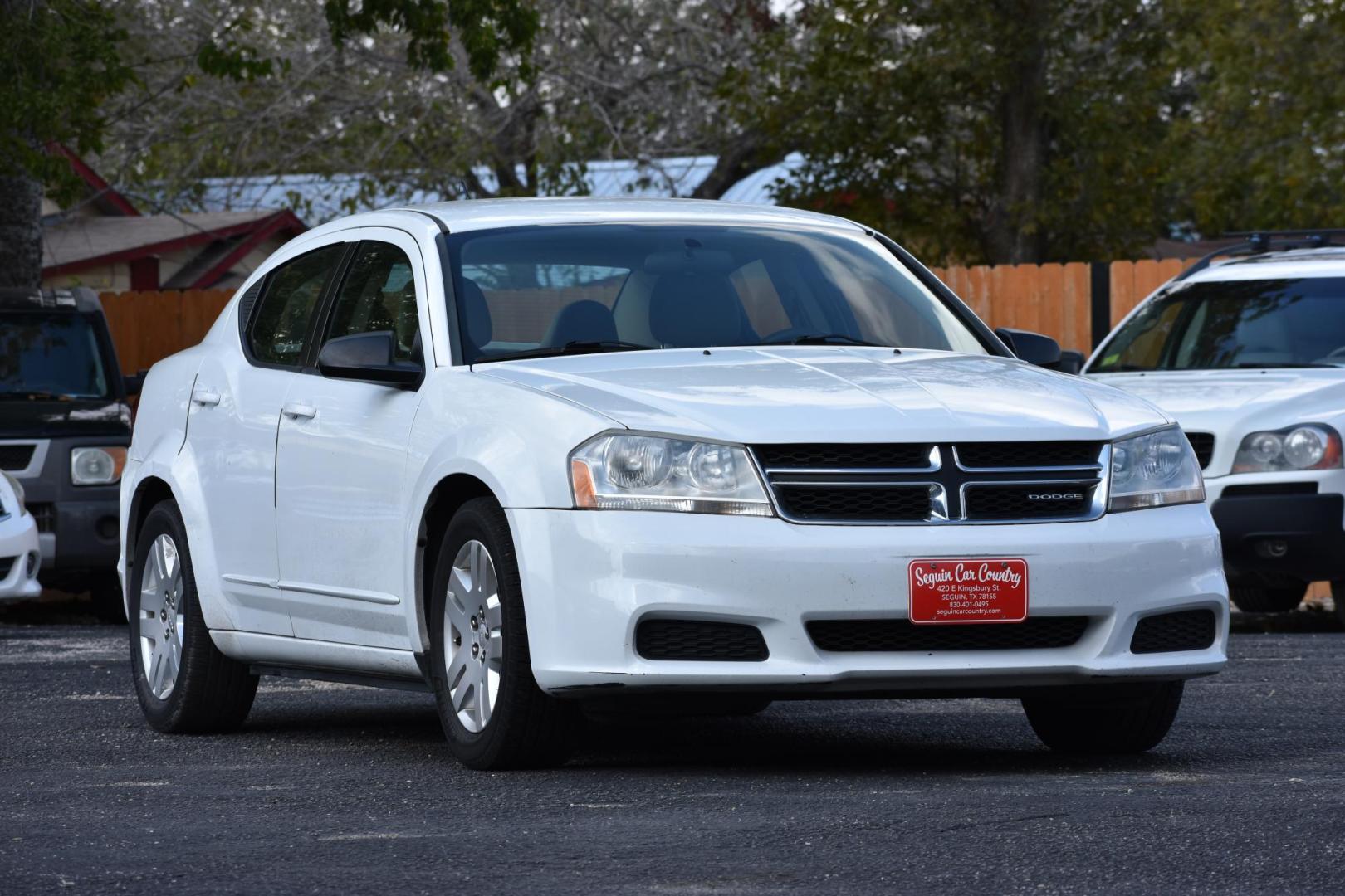 2012 Dodge Avenger Base (1C3CDZAB0CN) with an 2.4L L4 DOHC 16V engine, 4-Speed Automatic transmission, located at 420 E. Kingsbury St., Seguin, TX, 78155, (830) 401-0495, 29.581060, -97.961647 - Photo#0