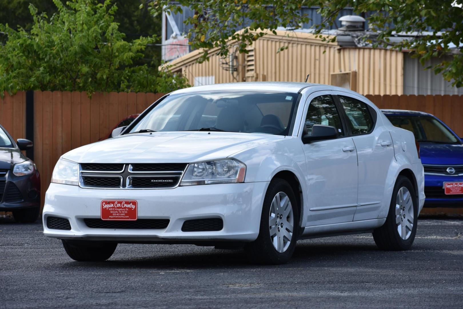 2012 Dodge Avenger Base (1C3CDZAB0CN) with an 2.4L L4 DOHC 16V engine, 4-Speed Automatic transmission, located at 420 E. Kingsbury St., Seguin, TX, 78155, (830) 401-0495, 29.581060, -97.961647 - Photo#1