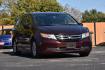 2014 MAROON Honda Odyssey EX-L (5FNRL5H67EB) with an 3.5L V6 SOHC 24V engine, 6-Speed Automatic transmission, located at 420 E. Kingsbury St., Seguin, TX, 78155, (830) 401-0495, 29.581060, -97.961647 - Photo#0