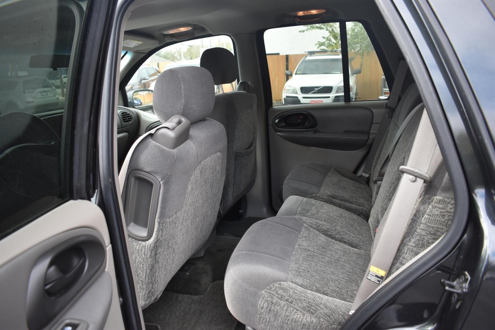 2003 GRAY Chevrolet TrailBlazer LS 2WD (1GNDS13S132) with an 4.2L L6 DOHC 24V engine, 4-Speed Automatic Overdrive transmission, located at 420 E. Kingsbury St., Seguin, TX, 78155, (830) 401-0495, 29.581060, -97.961647 - Photo#4