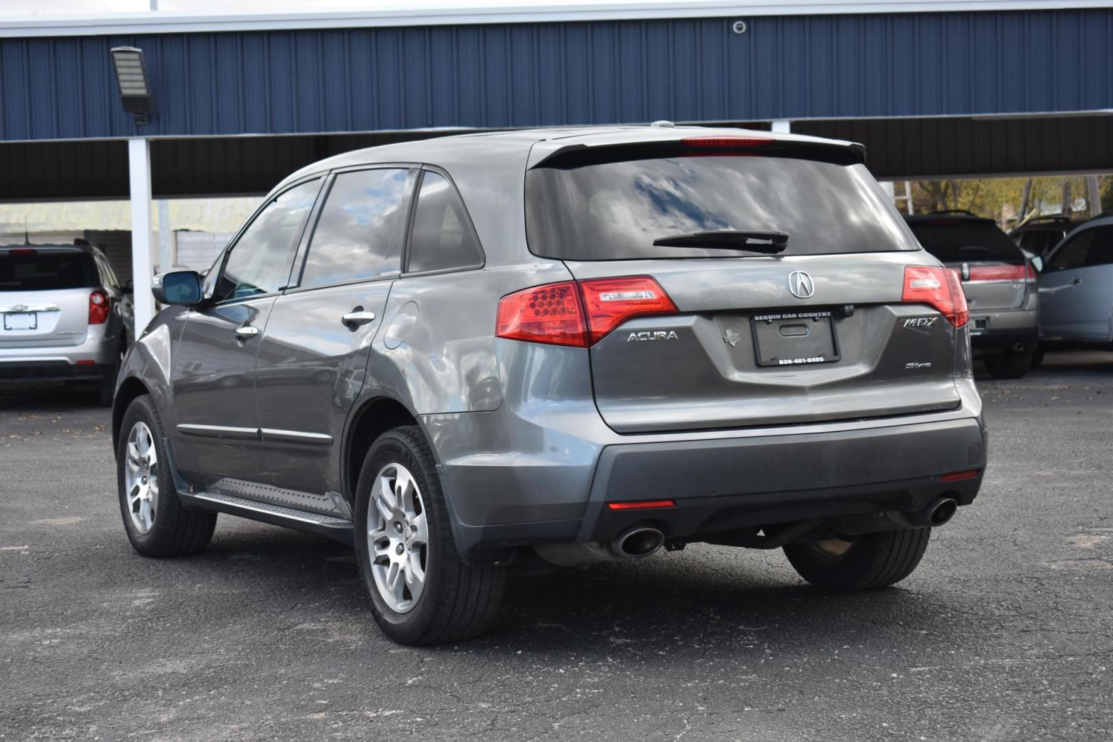 2009 GRAY Acura MDX Tech Package (2HNYD28629H) with an 3.5L V6 SOHC 24V engine, 5-Speed Automatic transmission, located at 420 E. Kingsbury St., Seguin, TX, 78155, (830) 401-0495, 29.581060, -97.961647 - Photo#2