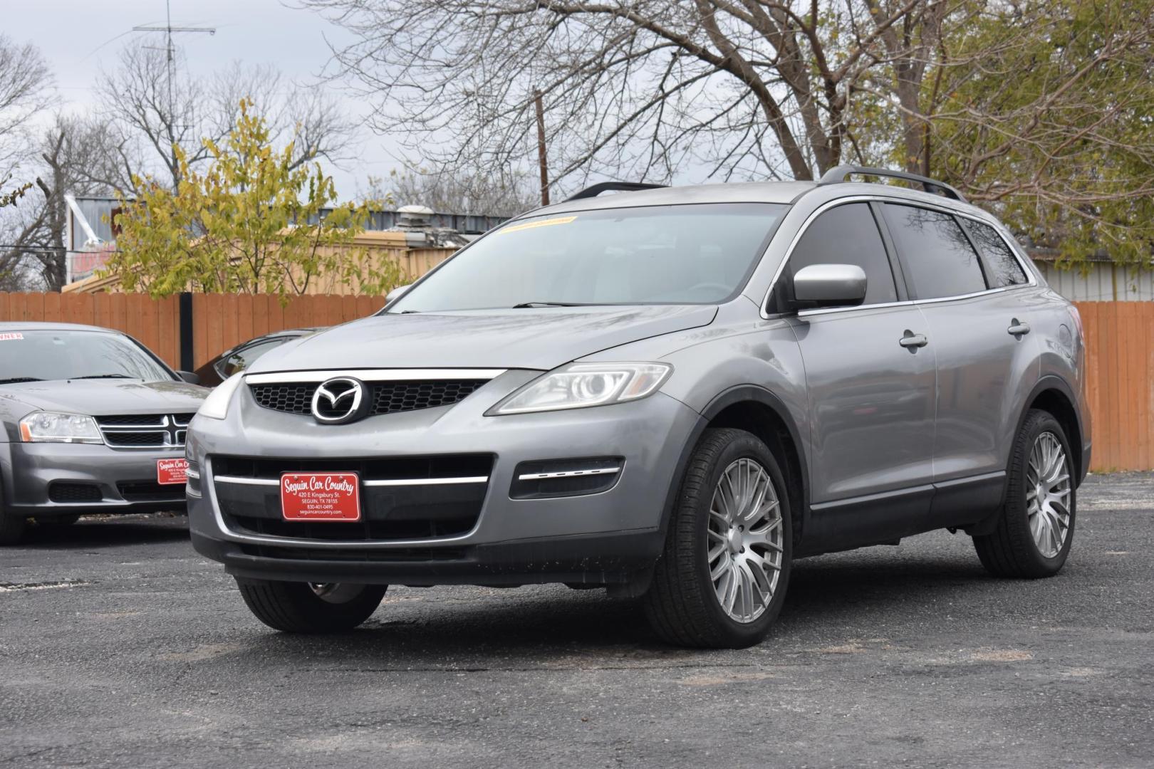 2009 GRAY Mazda CX-9 Grand Touring FWD (JM3TB28A690) with an 3.7L V6 DOHC 24V engine, 6-Speed Automatic transmission, located at 420 E. Kingsbury St., Seguin, TX, 78155, (830) 401-0495, 29.581060, -97.961647 - Photo#0