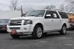 2011 WHITE Ford Expedition EL Limited 2WD (1FMJK1K51BE) with an 5.4L V8 SOHC 16V FFV engine, 6-Speed Automatic transmission, located at 420 E. Kingsbury St., Seguin, TX, 78155, (830) 401-0495, 29.581060, -97.961647 - Photo#2