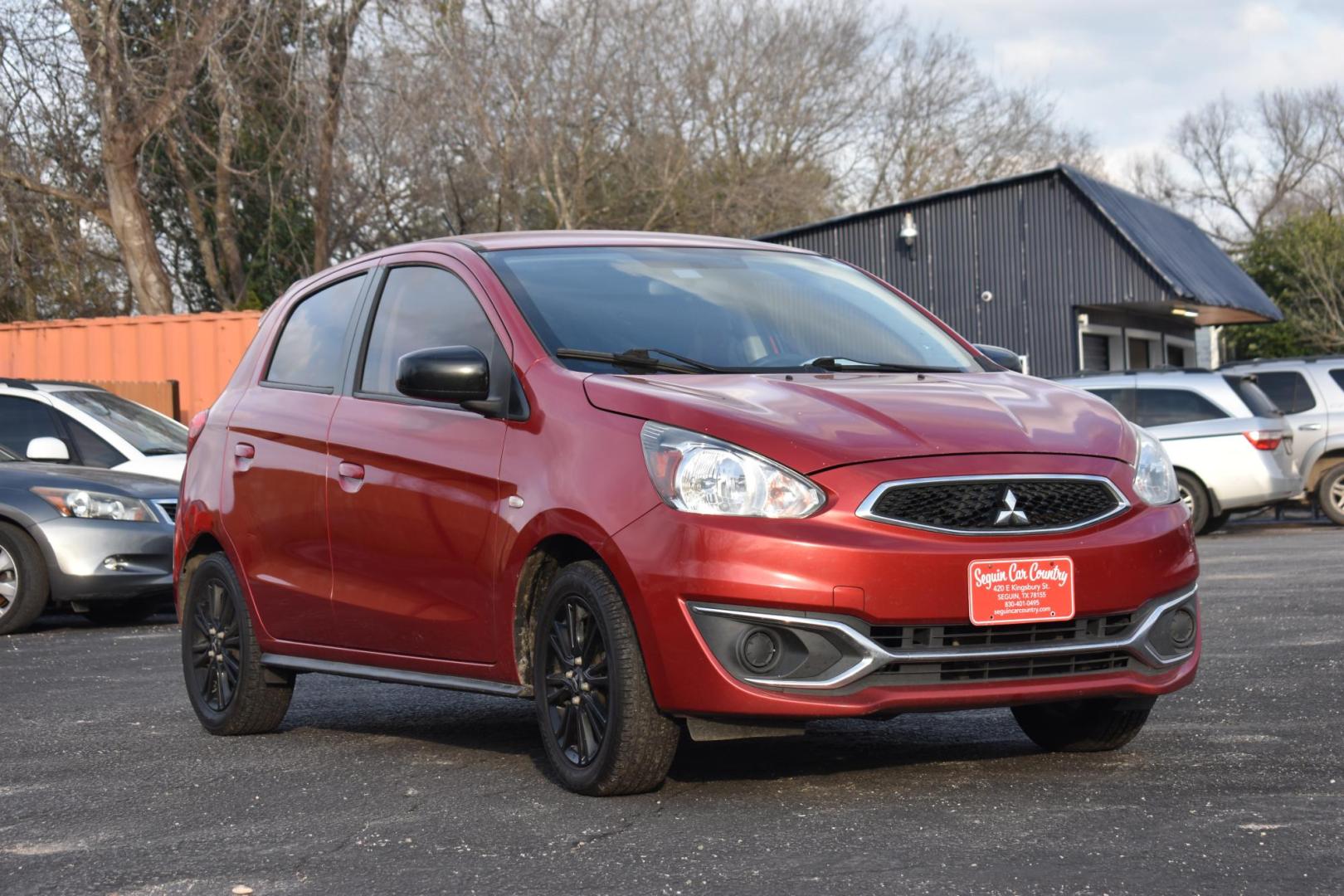 2020 MAROON Mitsubishi Mirage GT (ML32A5HJ6LH) with an 1.2L L3 DOHC engine, CVT transmission, located at 420 E. Kingsbury St., Seguin, TX, 78155, (830) 401-0495, 29.581060, -97.961647 - Photo#0